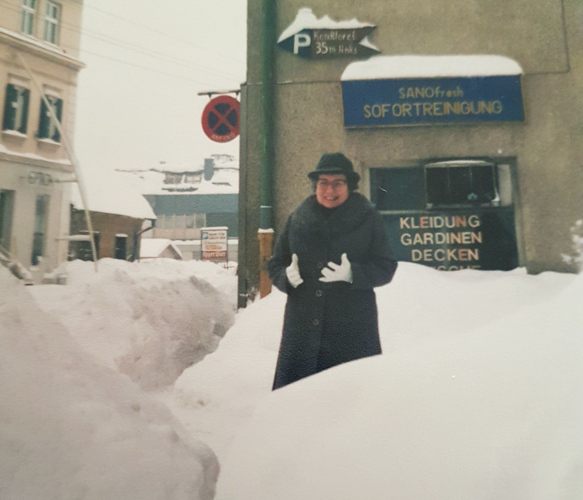 1986年2月のグラーツの世紀の雪