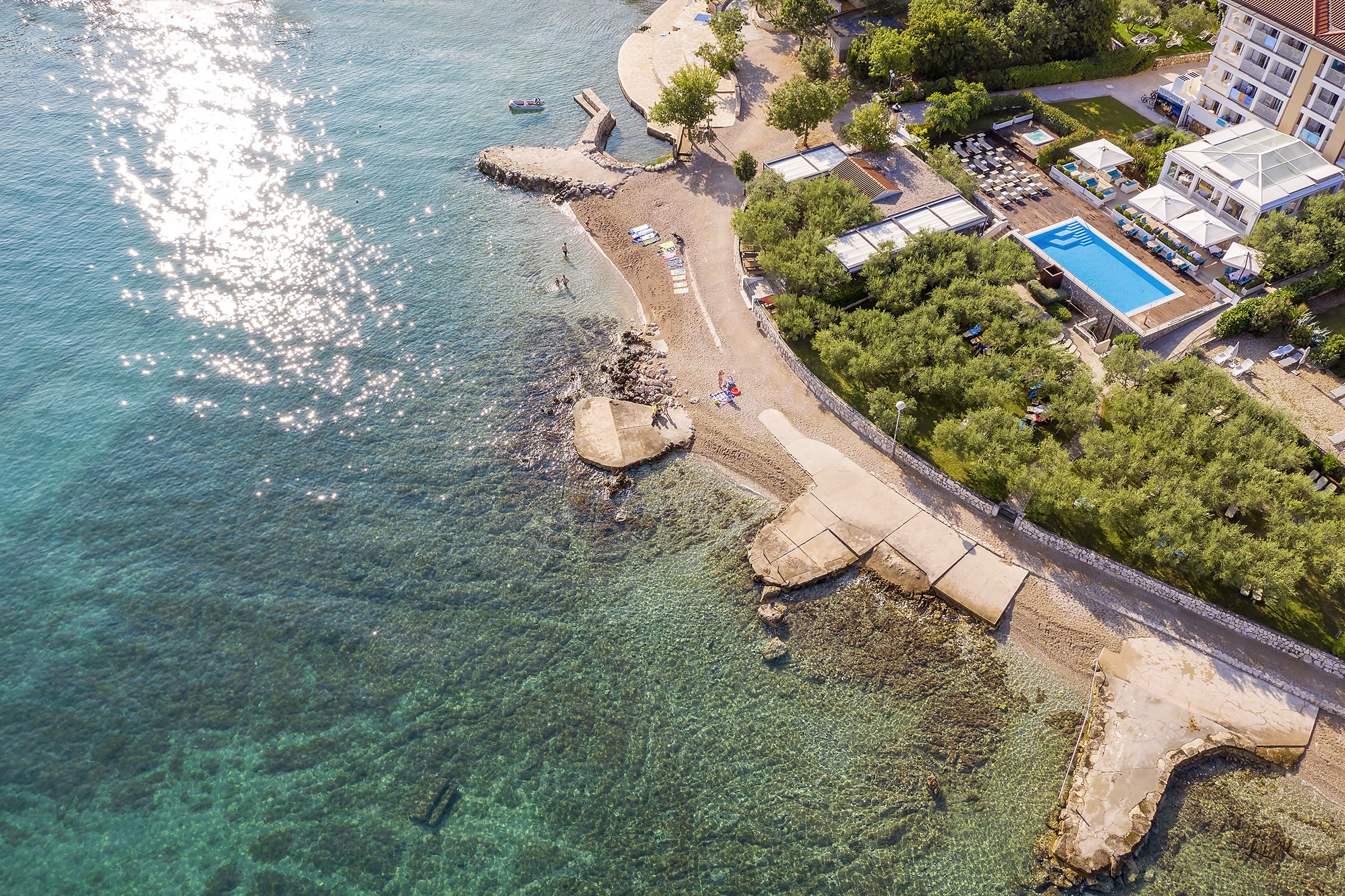 Luftaufnahme Hotel Vila Rova