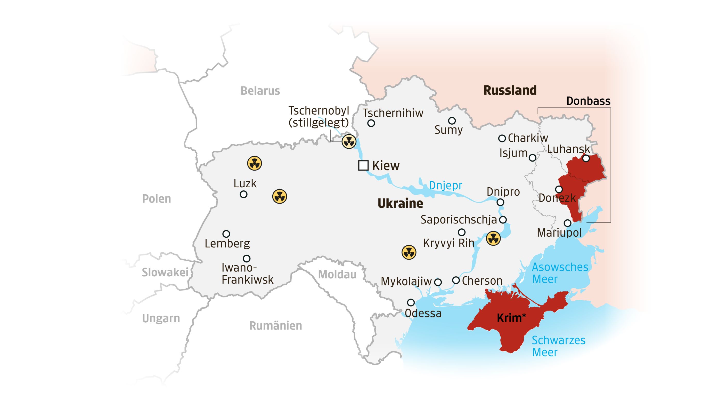 Mehr Als 22 Monate Krieg: Der Frontverlauf In Der Ukraine In Karten